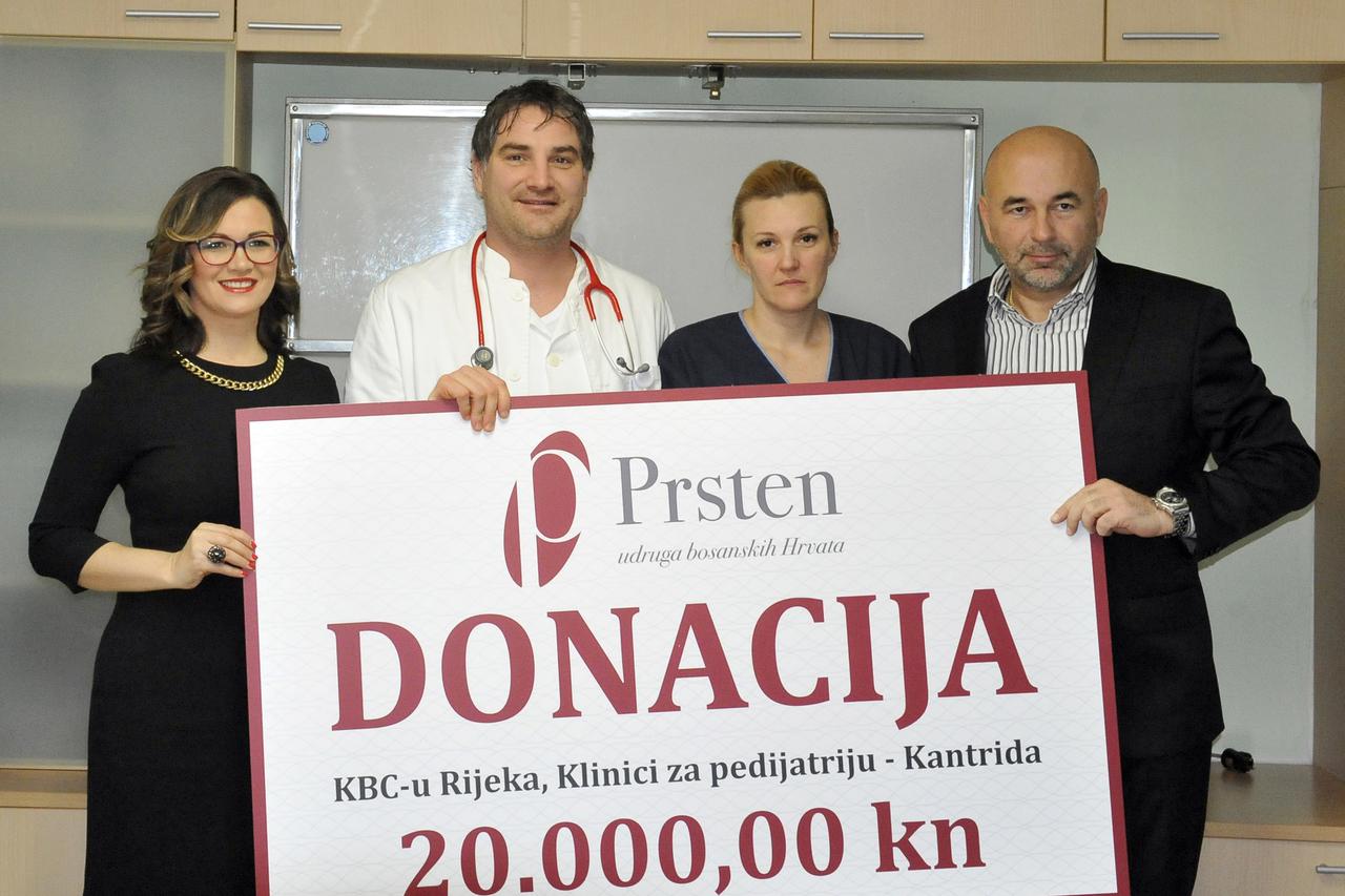 Donacija Udruge Hrvata BiH Primorsko-goranske županije