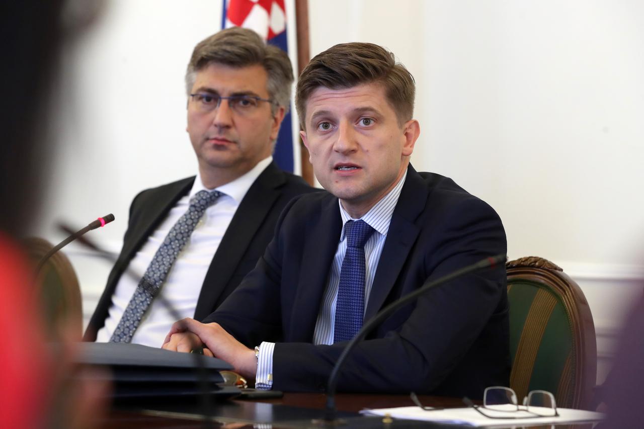 Andrej Plenković i Zdravko Marić