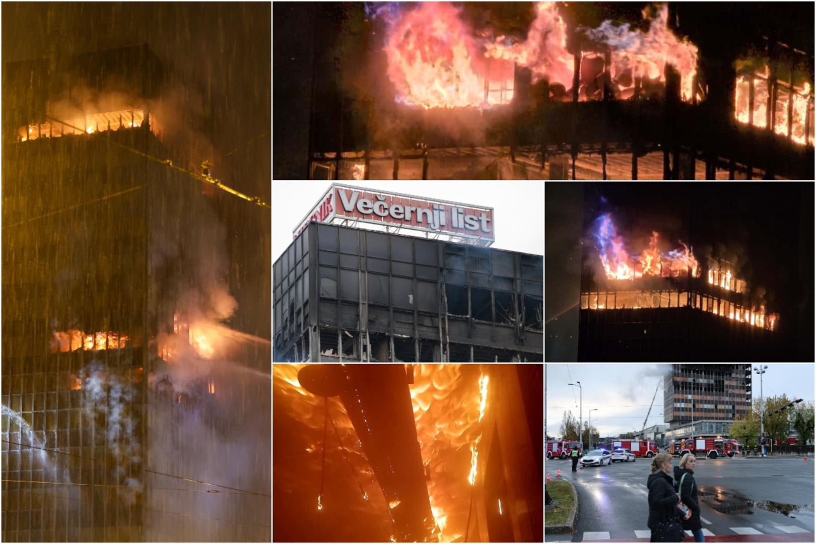 Simbol Zagreba nestaje u plamenu