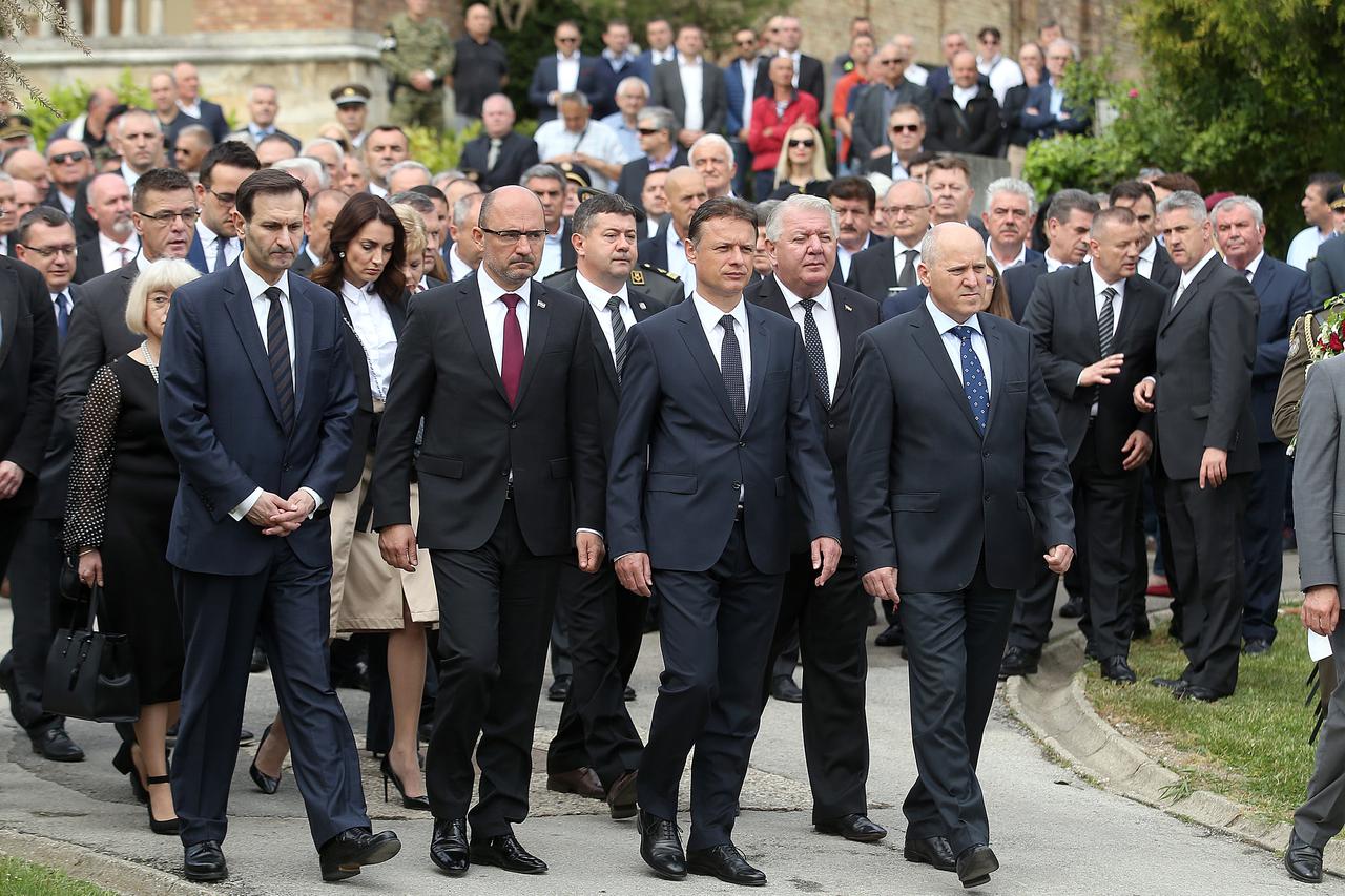 Položeni vijenci povodom 20. obljetnice smrti Gojka Šuška