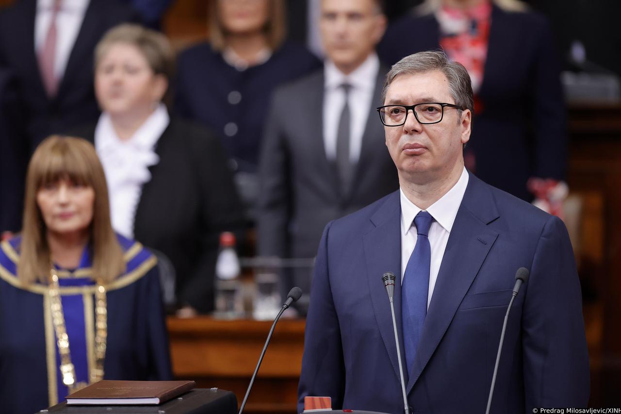 Beograd: Aleksandar Vu?i? položio zakletvu za drugi predsjedni?ki mandat