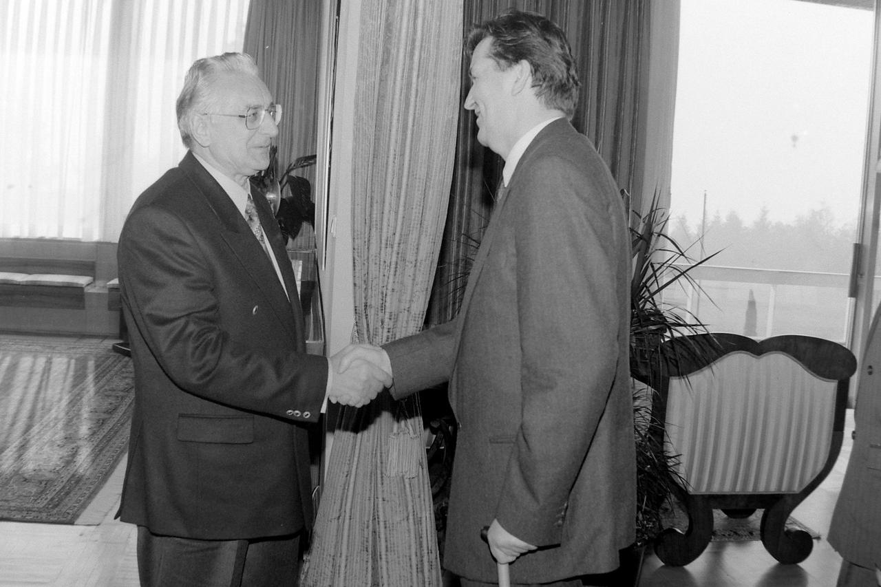 Ejup Ganić Franjo Tuđman