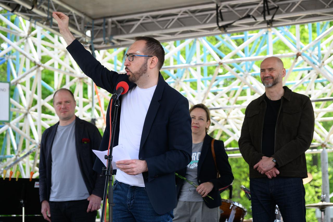 Zagreb: Proslava Međjunarodnog praznika rada u Maksimiru