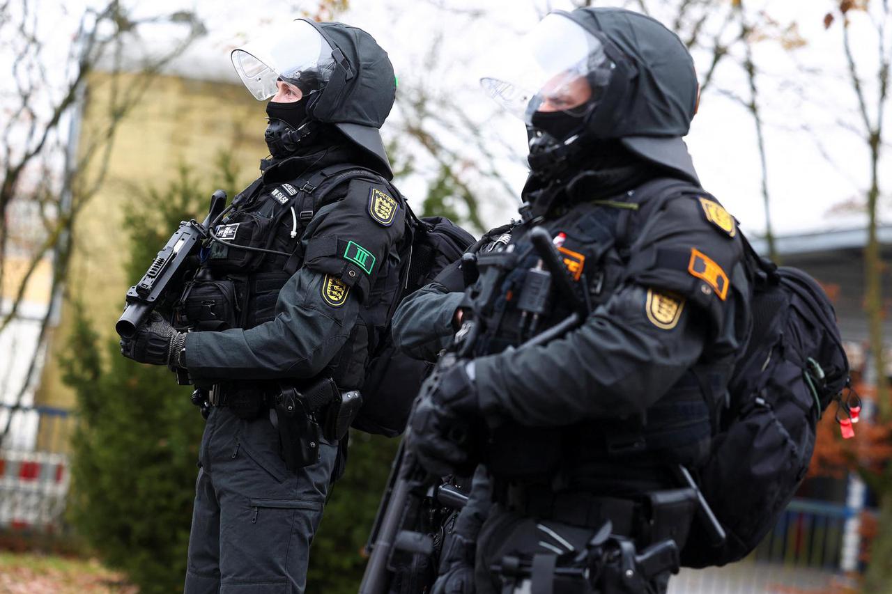 Protests against German far-right AfD's planned new youth organisation, in Giessen