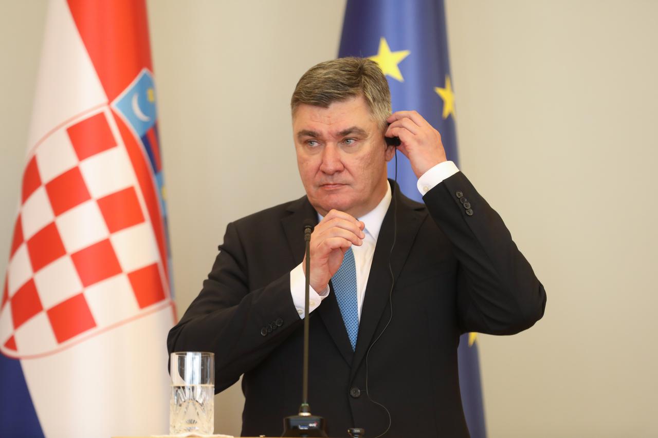 Zagreb: Andrzej Duda i Zoran Milanović dali izjavu za medije nakon sastanka