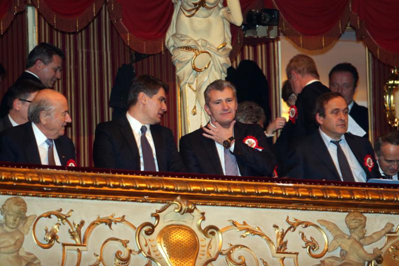 HNS, Davor Šuker, Michel Platini, HNK, 100.obljetnica (1)