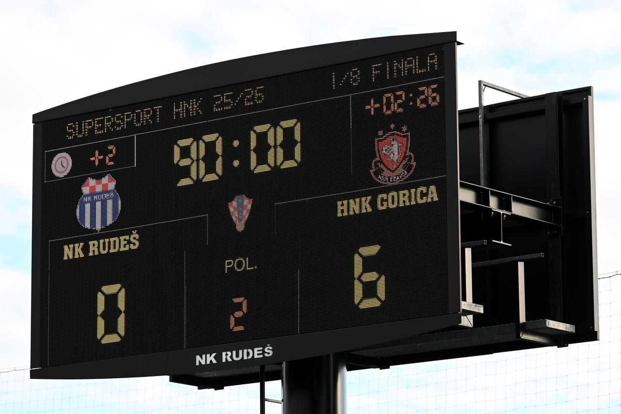 Zagreb: Rudeš i Gorica u osmini finala Hrvatskog kupa