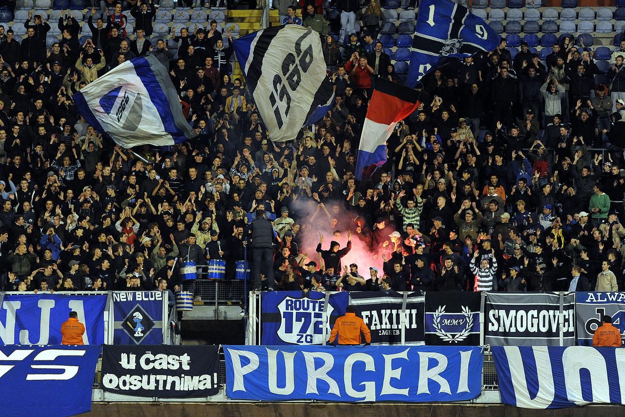 05. 10. 2008., Zagreb, Hrvatska, Stadion u Maksimirskoj ulici 128, Deseto kolo 1. HNL-a - Hrvatske nogometne lige, donosi zanimljiv ogled. Iako se u Dinamu nakon dolaska iz Praga svi dobro osjecaju nema mjesta za slavlje i euforiju te Osijek moraju doceka