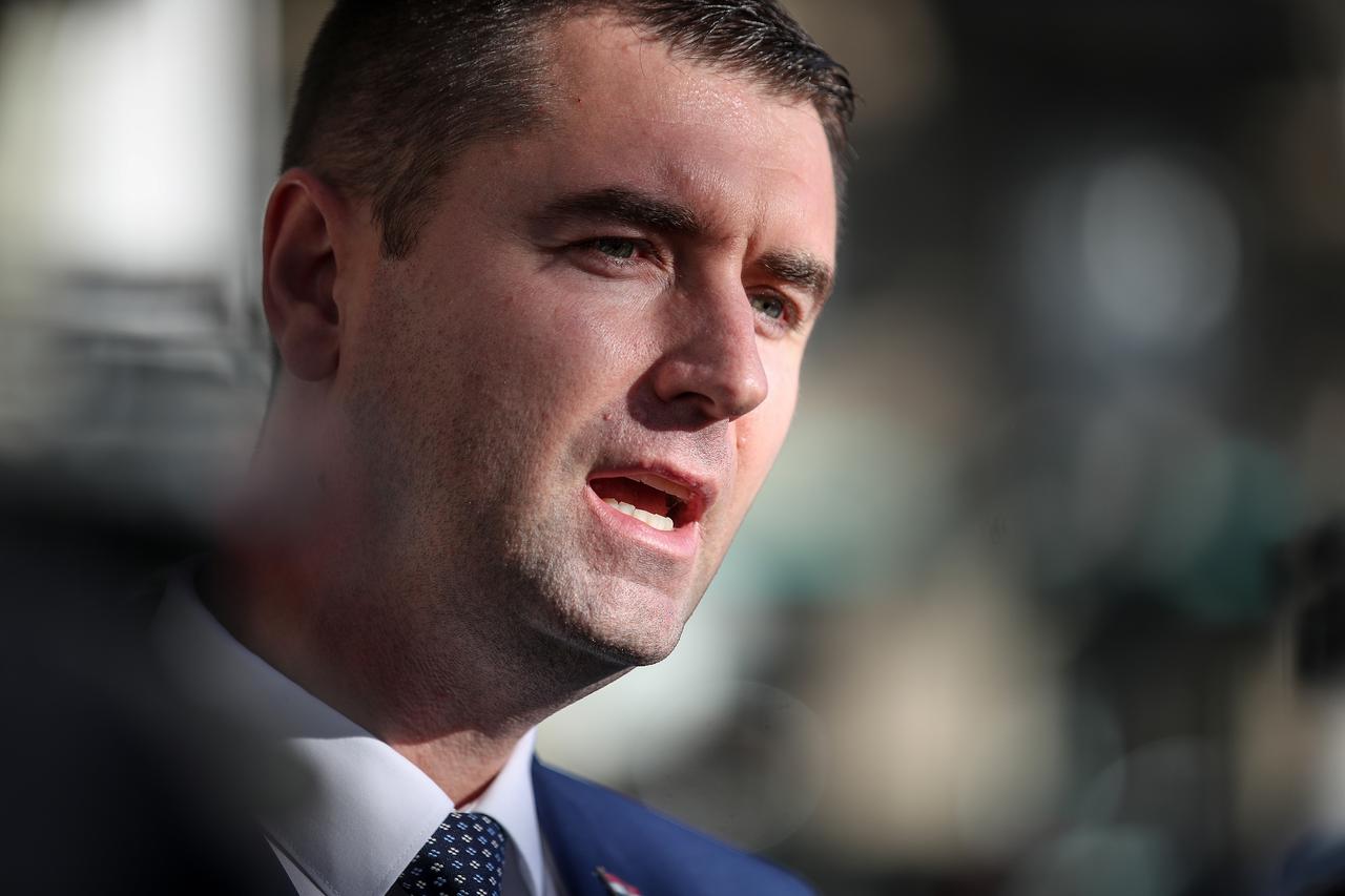 Dolazak članova šireg Predsjedništva HDZ-a na sjednicu 