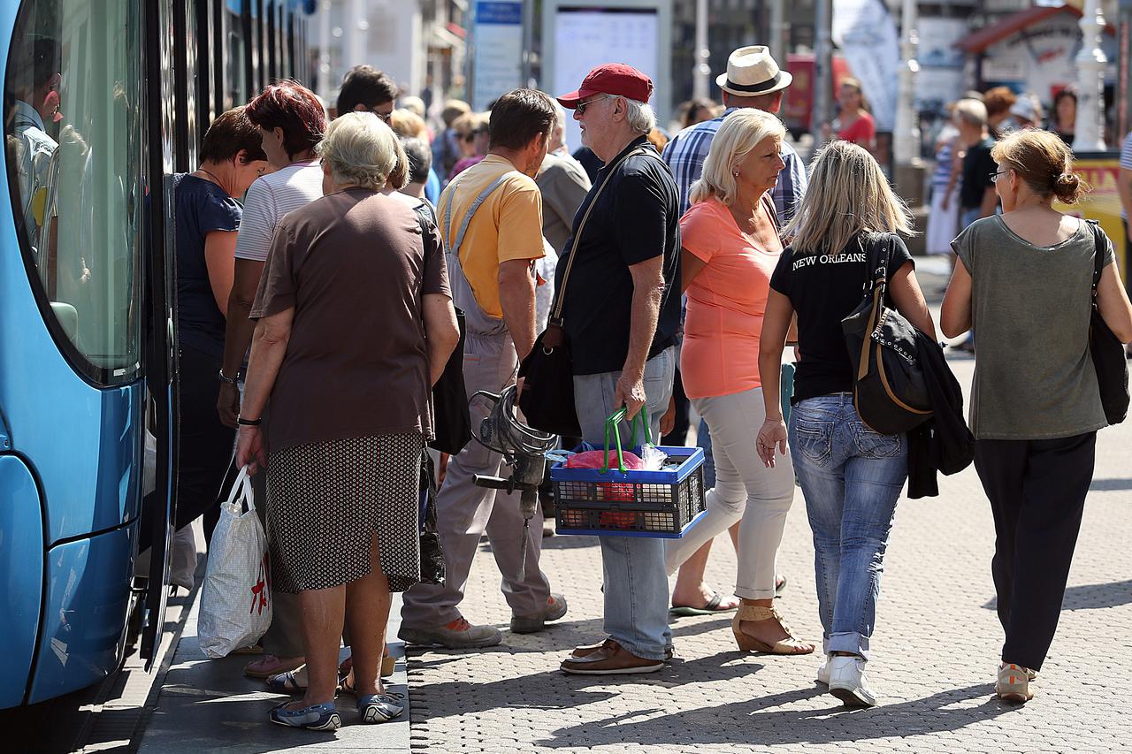 25.08.2016., Zagreb - Nakon sezone godisnjih odmora Zagrepcani su se vratili u grad.  Photo: Goran Stanzl/PIXSELL