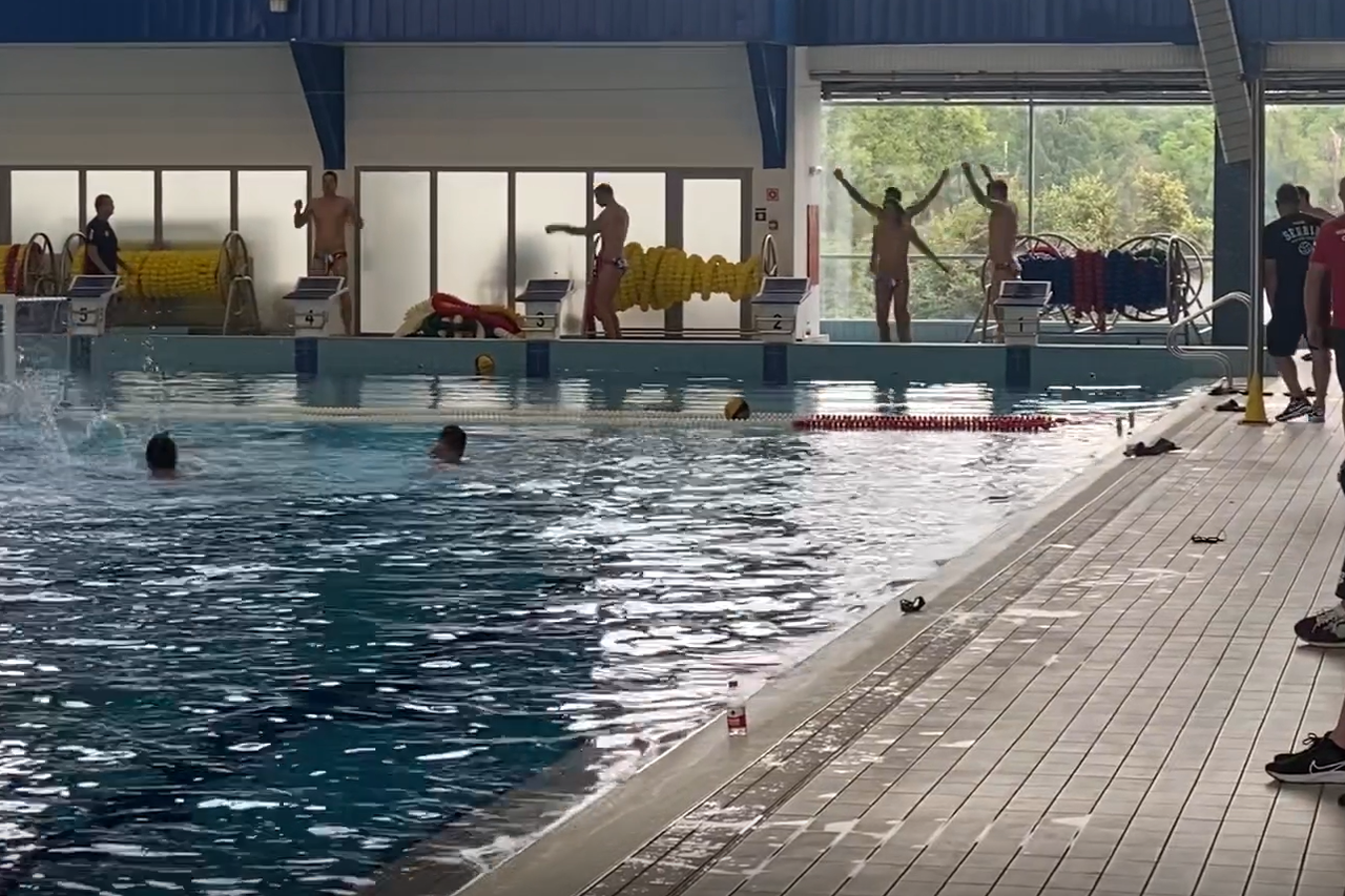Trening hrvatske reprezentacije uoči susreta sa Srbijom