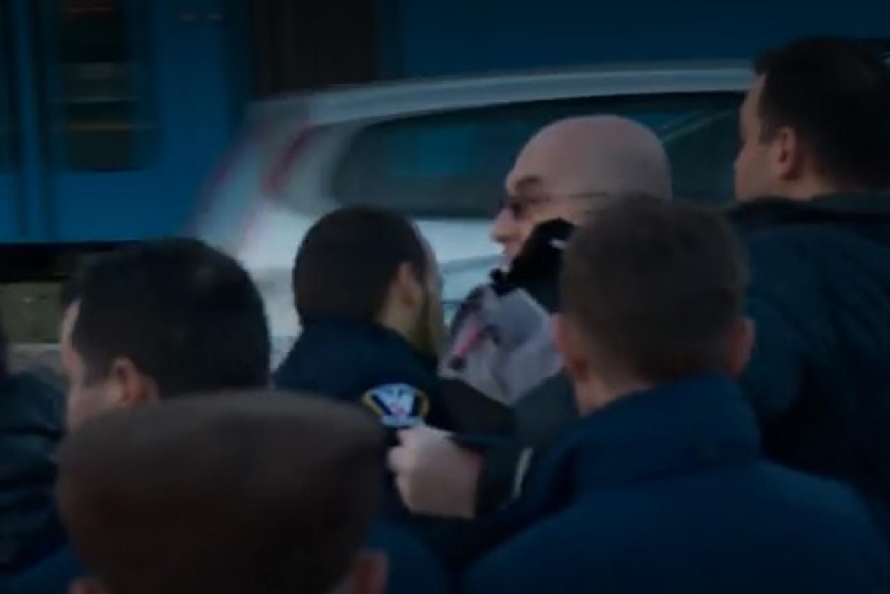 Incident na otvaranju spomenika Tuđmanu
