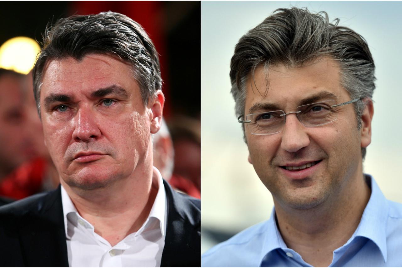 Zoran Milanović i Andrej Plenković
