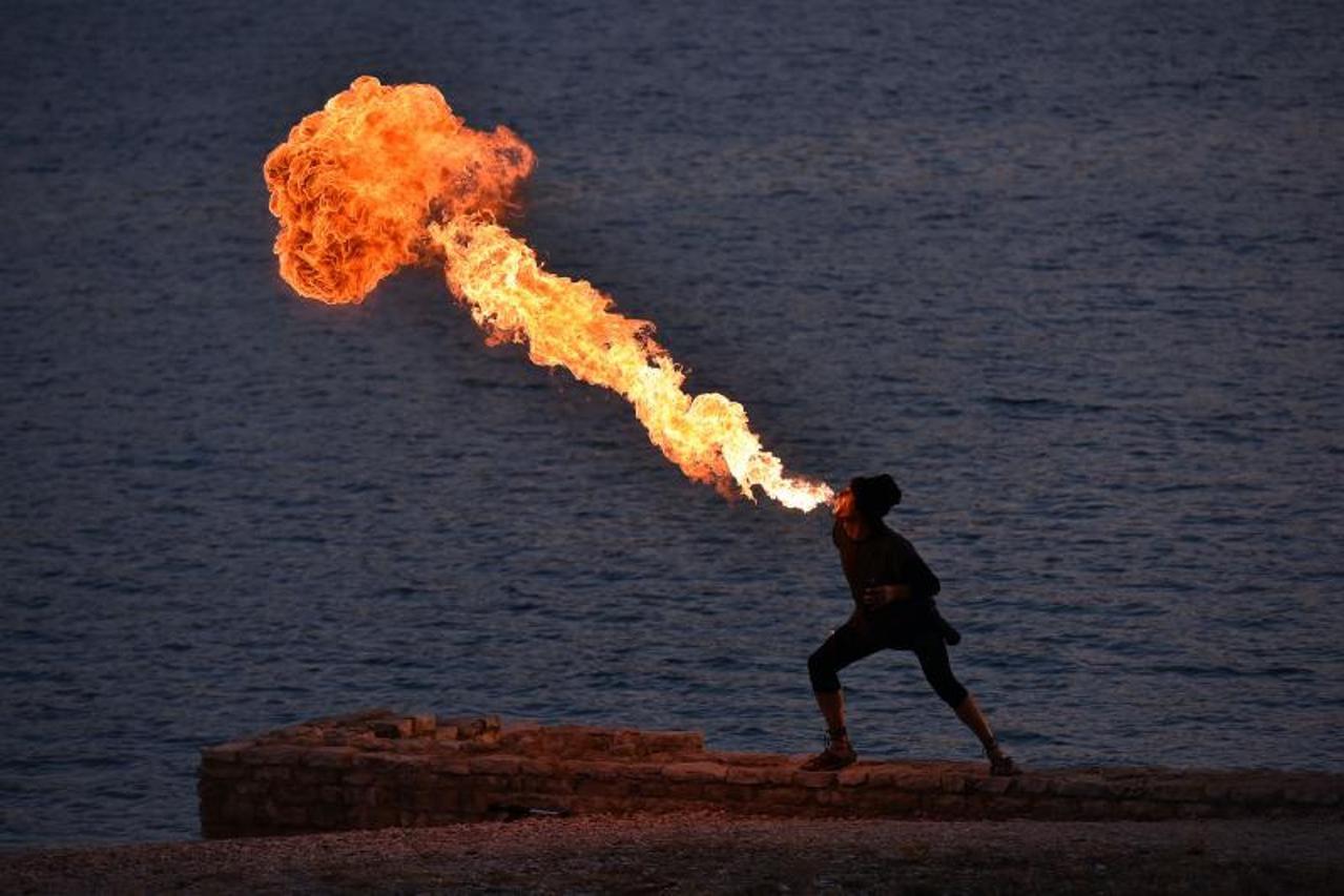 Anticka tragedija Crispo u izvedbi Istra Inspirita pod redateljskom palicom Petre B. Blaskovic na Vizuli prikazala je pricu o ljubavi, mrznji i osveti.