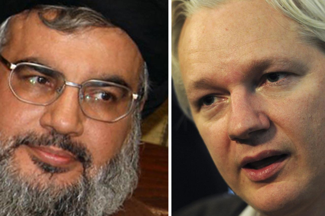 nasrallah,assange