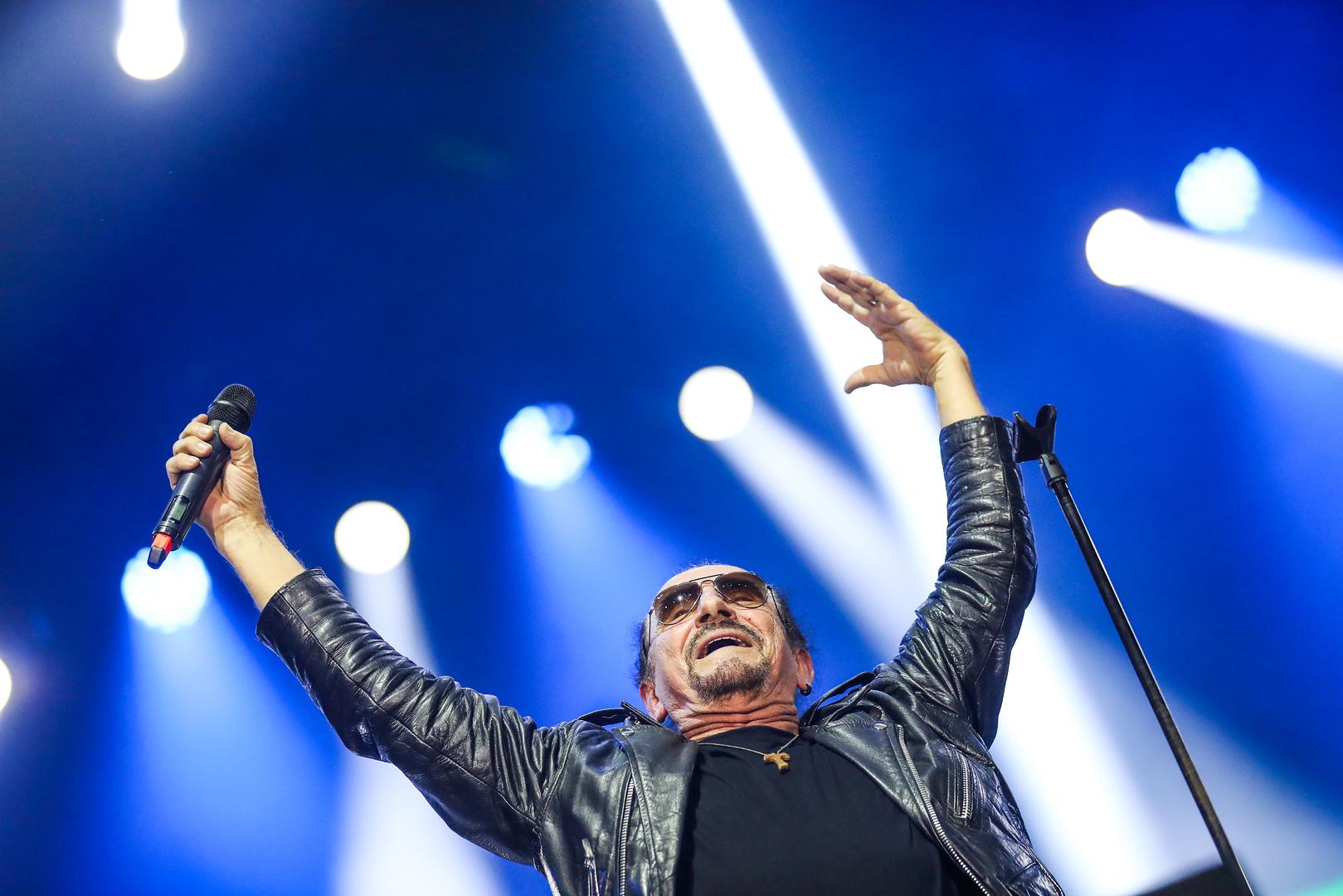 28.10.2023.., Zagreb - Zeljko Bebek odrzao koncert u Areni Zagreb. Photo: Slavko Midzor/PIXSELL