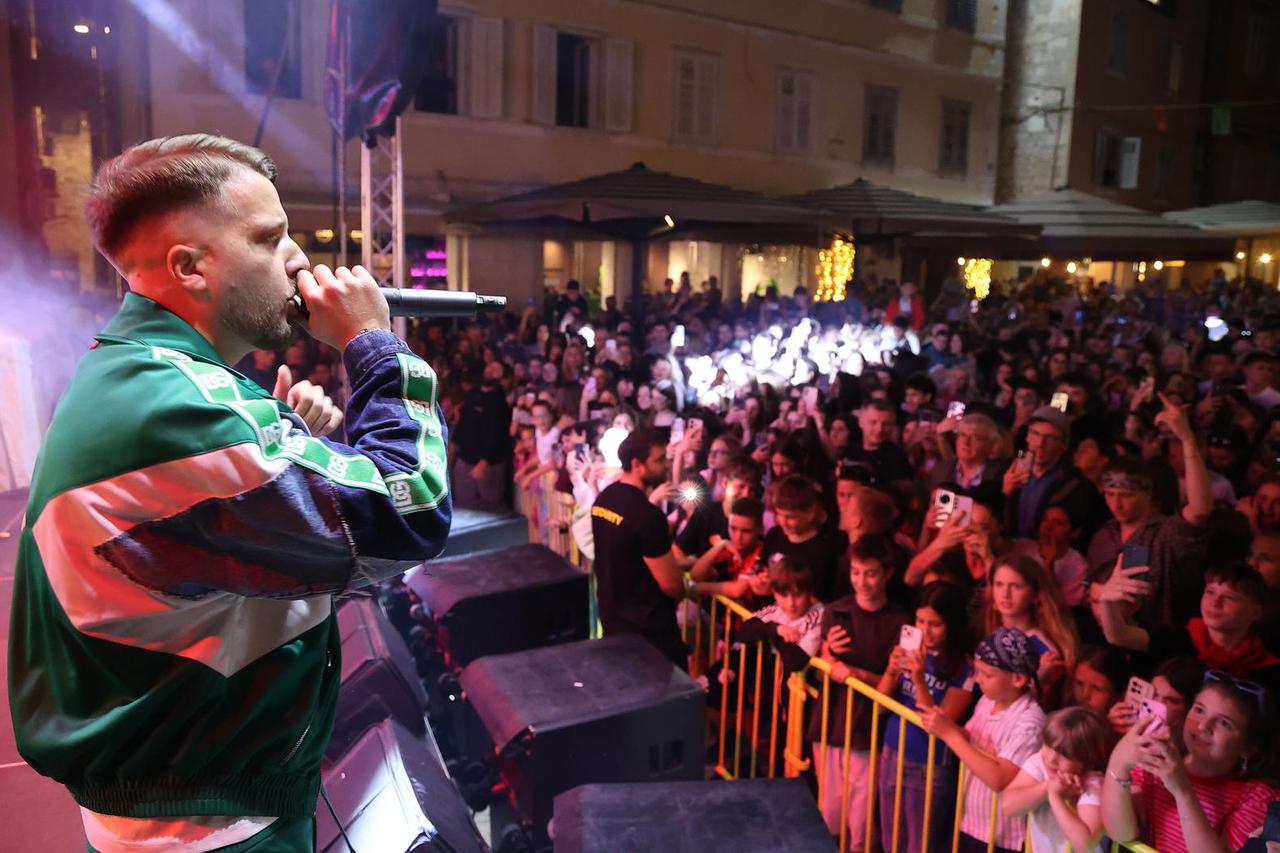 Split: Grše održao koncert na Pjaci