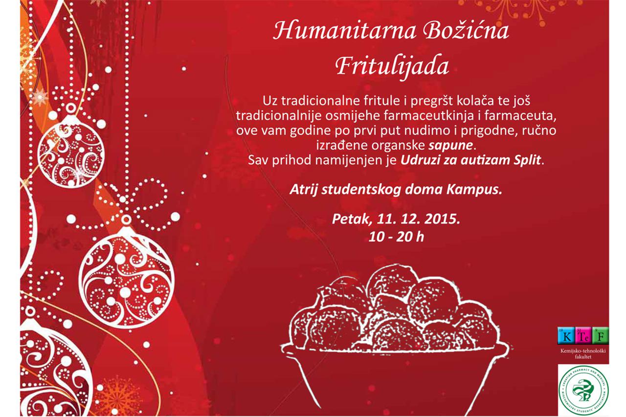 Humanitarna fritulijada u atriju Studentskog doma "Kampus"