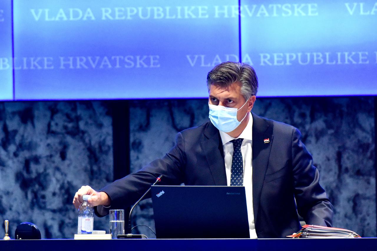 Zagreb: Na sjednici Vlade jedna od tema bila je stanje vezano uz potres u Zagrebu