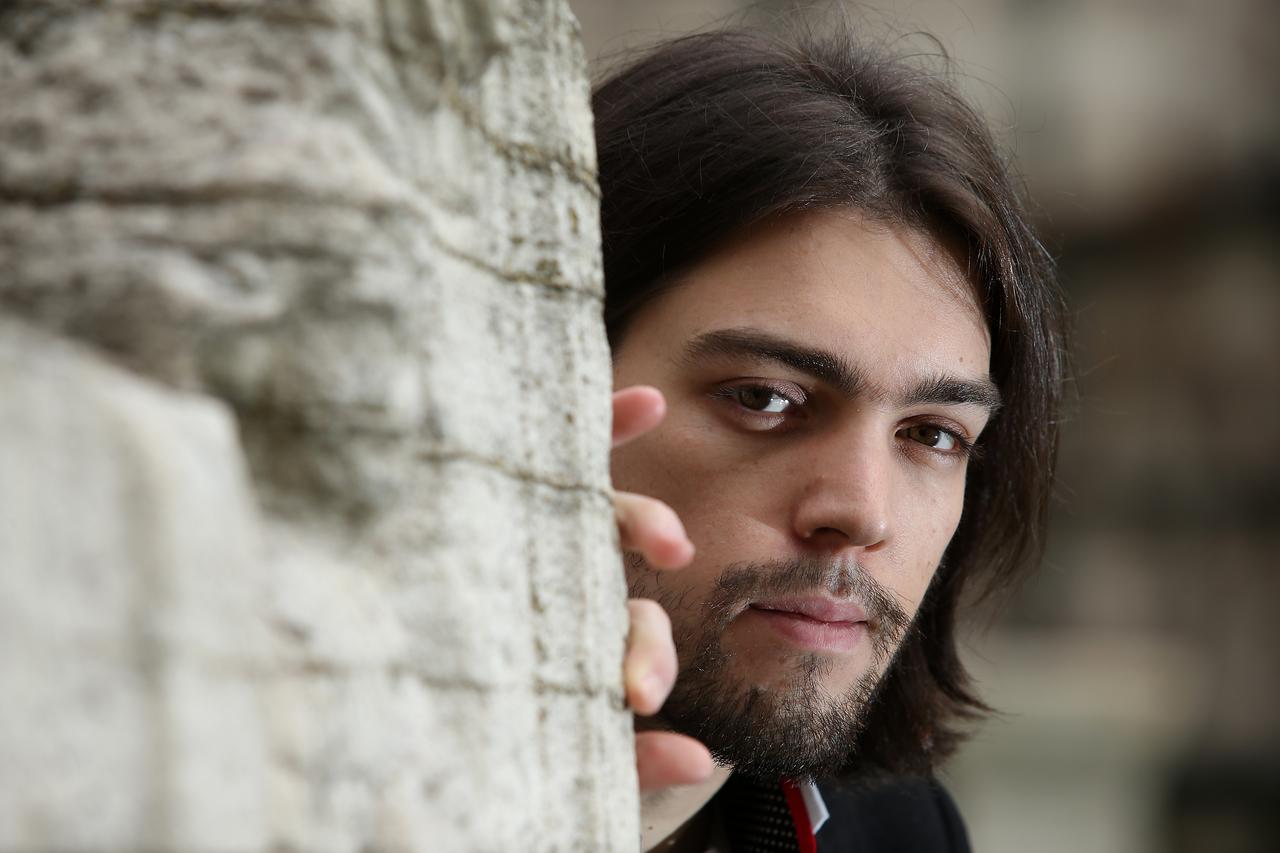 10.12.2014., Zagreb - Predsjednicki kandidat Zivog zida Ivan Vilibor Sincic.  