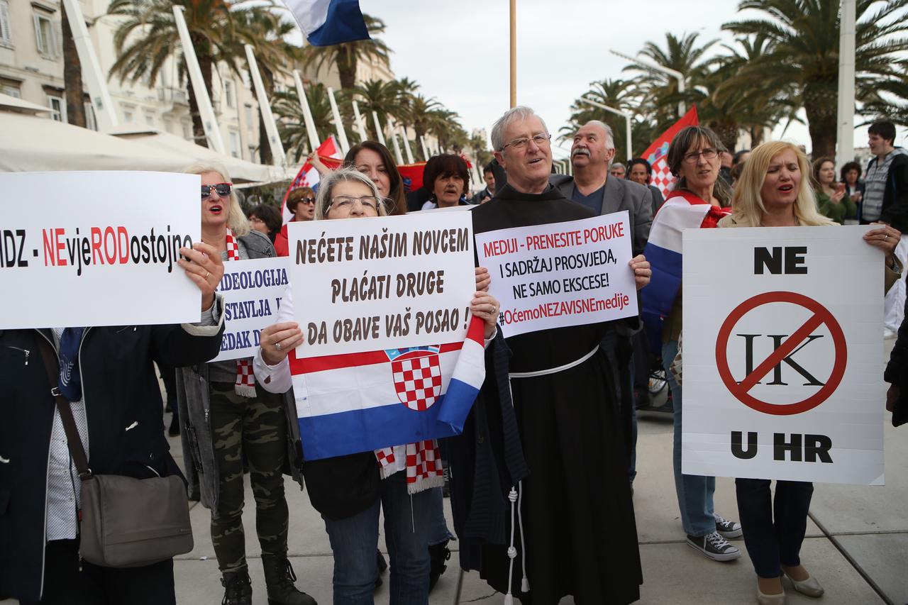 Split - prosvjed protiv konvencije