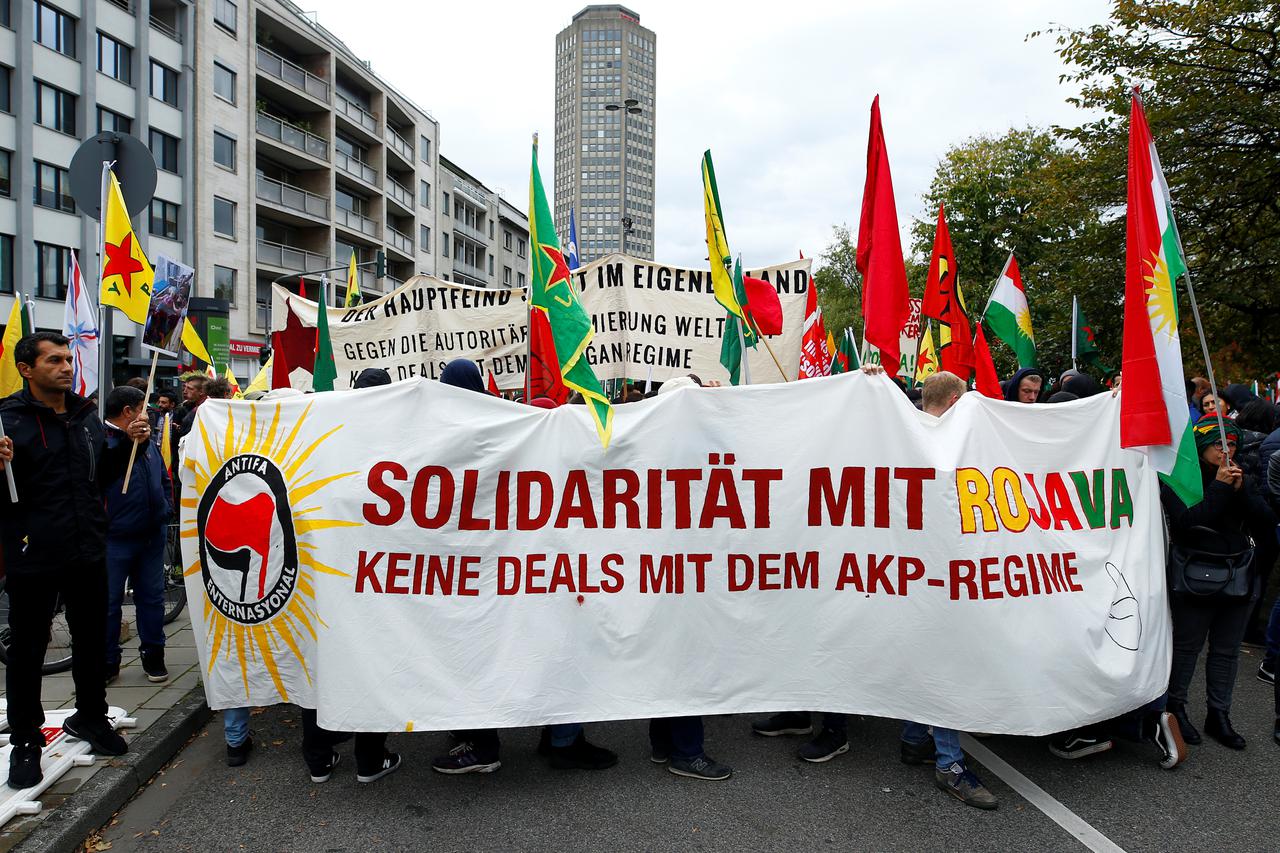 Prosvjed Kurda u Njemačkoj