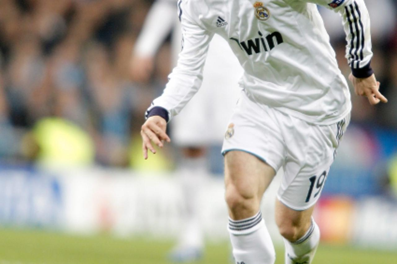 '04.12.2012, Santiago Bernab?u, Madrid, ESP, UEFA CL 2012, ESP, UEFA CL, Real Madrid vs Ajax Amsterdam, im Bild Real Madrid\'s Luka Modric during Champions League Match. December 0 4, 2012. Foto © nph