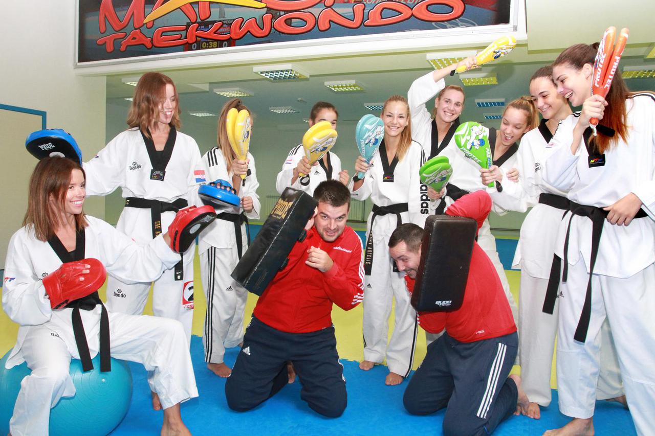 Split: Taekwondoašice kluba Marjan