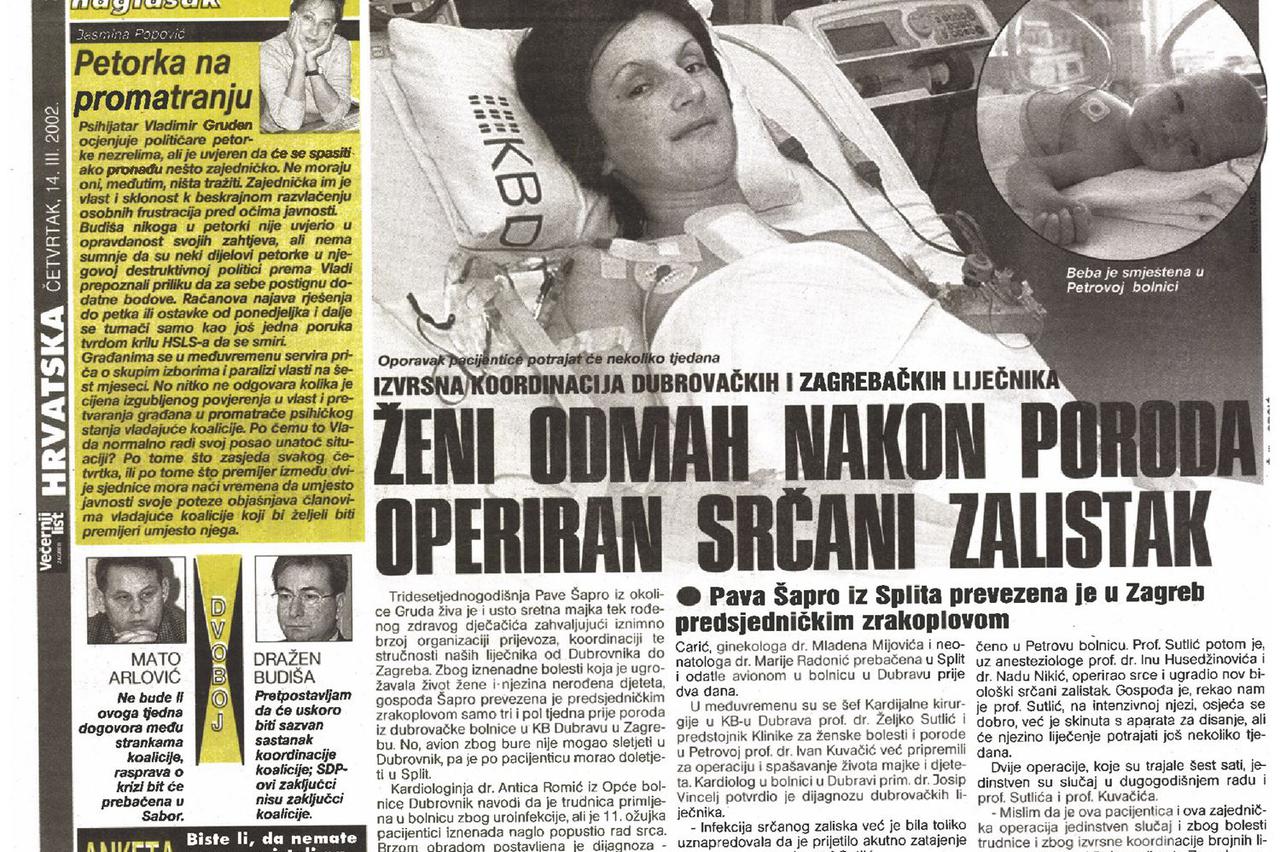 U istom danu rodila i operirala srce