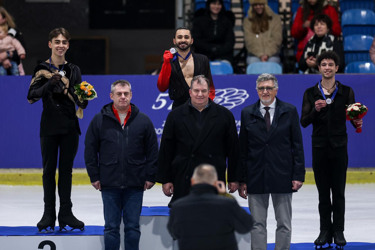 57. Zlatna pirueta Zagreba 2025., dodjela medalja muškima