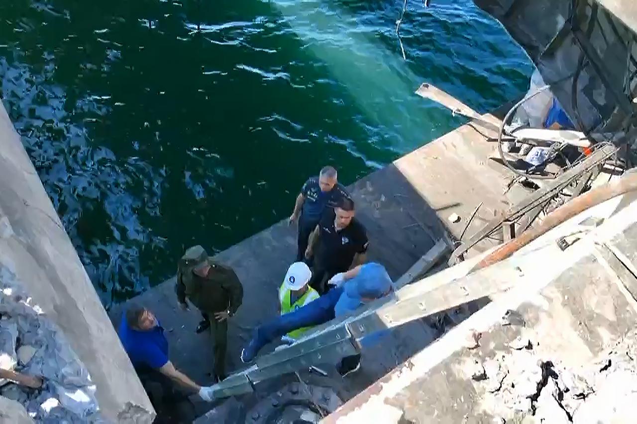 Dio Krimskog mosta nepopravljivo je ošte?en nakon napada