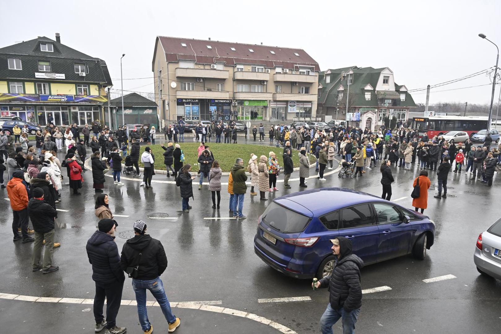 24, January, 2025, Belgrade - At 11:52, a protest was held at Rospi Cuprija in the "Stop, Serbia" campaign - 15 minutes of silence for 15 victims. Photo: M.M./ATAImages24, januar, 2025, Beograd - U 11.52 odrzan je protest kod Rospi Cuprije u akciji "Zastani, Srbijo" - 15 minuta tisine za 15 zrtava. Photo: M.M./ATAImages Photo: M.M./ATAImages/PIXSELL