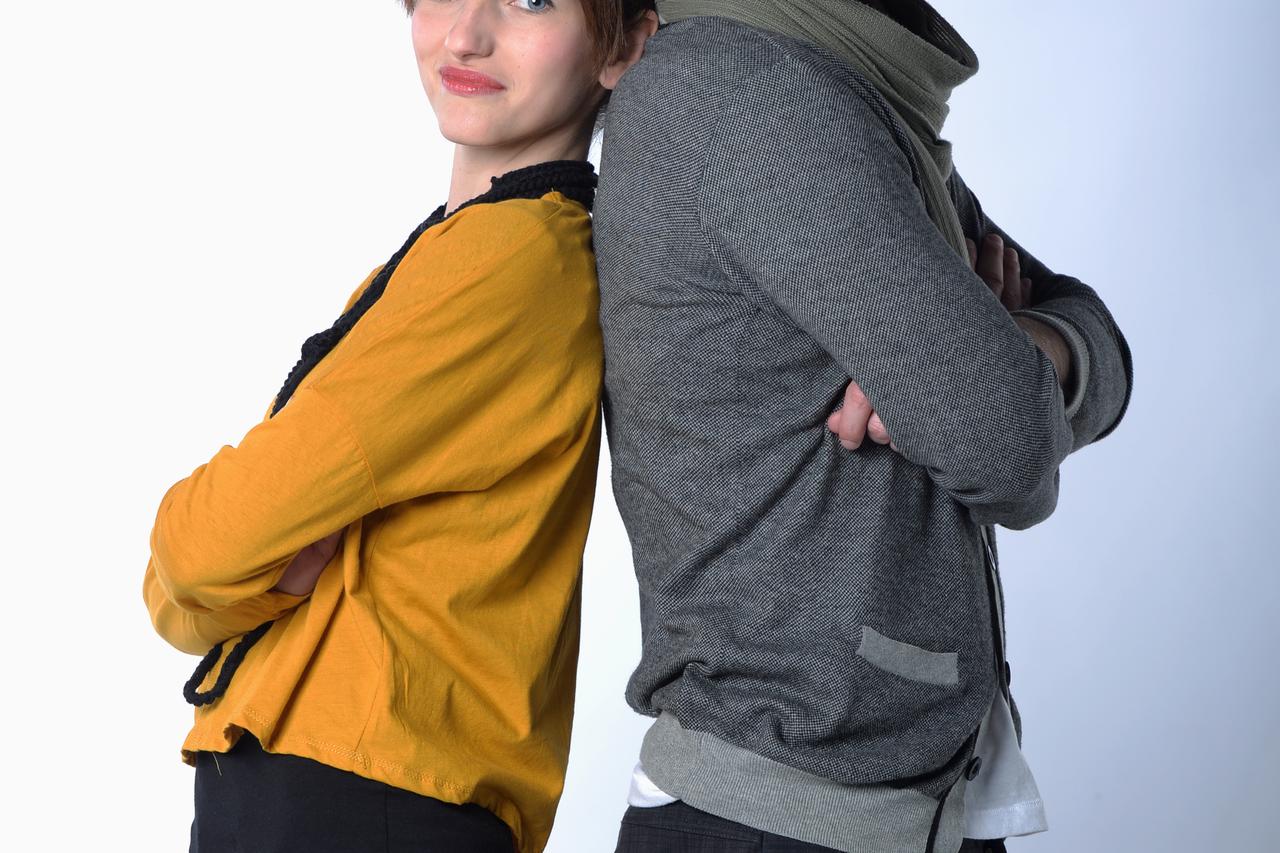 13.03.2014., Zagreb - Aljosa Seric i Antonija Matkovic iz grupe Pavel.   Photo: Marko Lukunic/PIXSELL