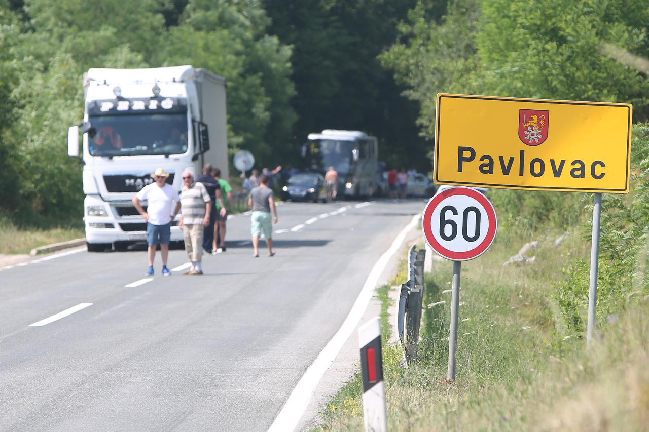 nesreća očevid Slunj
