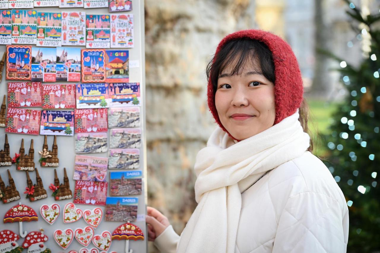Zagreb: Korejka Jiyeon Baik snima TikTok sadržaj o Hrvatskoj