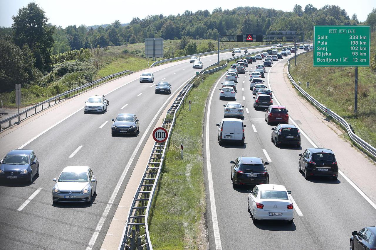 Velike gužve na autocesti A1
