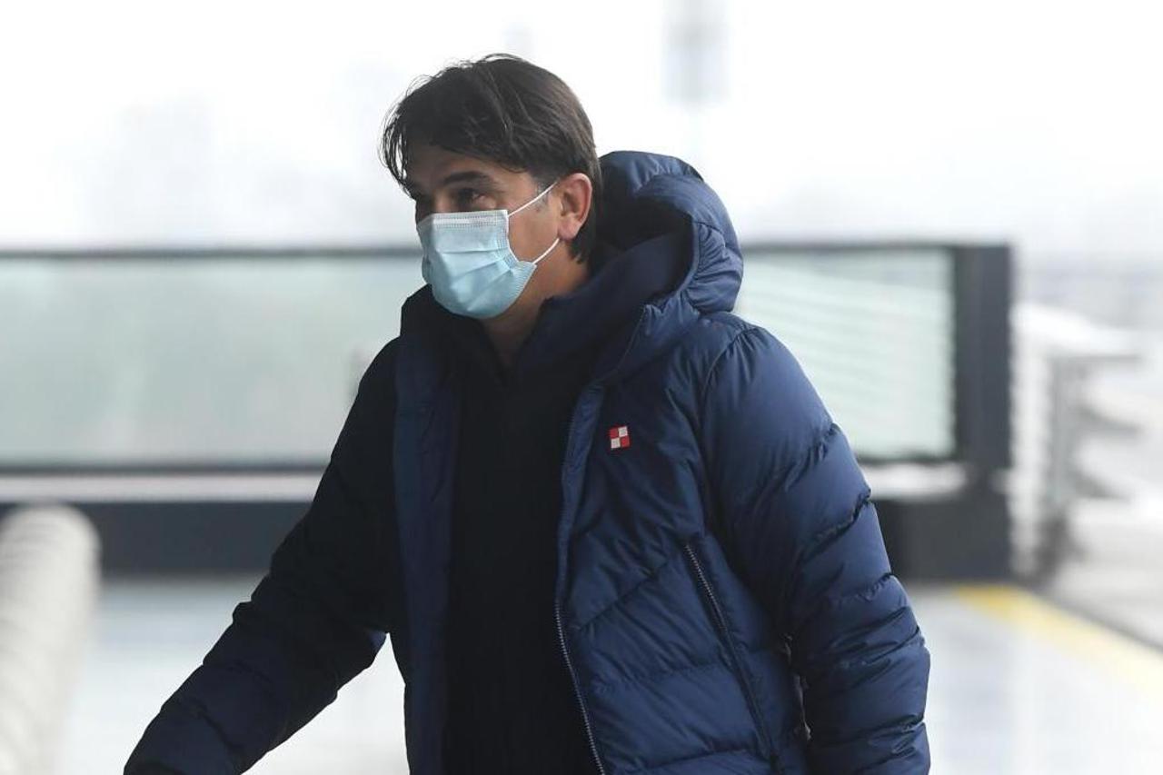 Zagreb: Odlazak hrvatske nogometne reprezentacije u Tursku na prijateljsku utakmicu