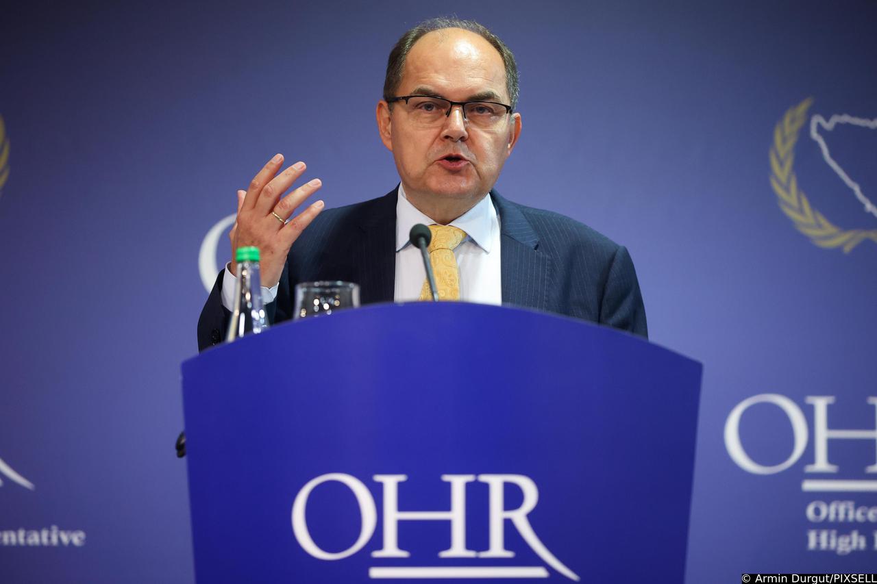 Sarajevo: Konferencija za medije Visokog predstavnika u BiH Christiana Schmidta