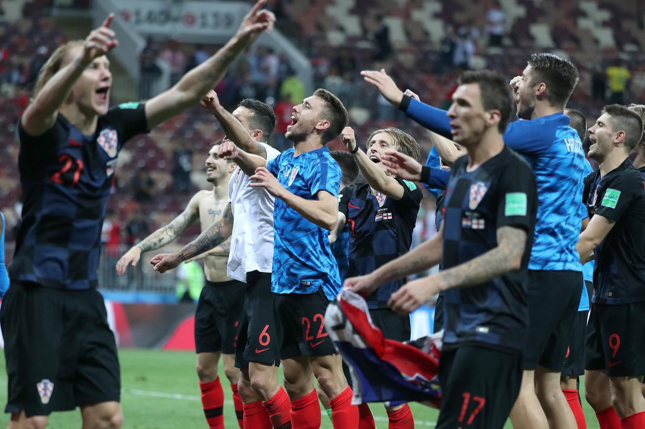 ARHIVA - 2018. FIFA Svjetsko prvenstvo, polufinale, Hrvatska - Engleska