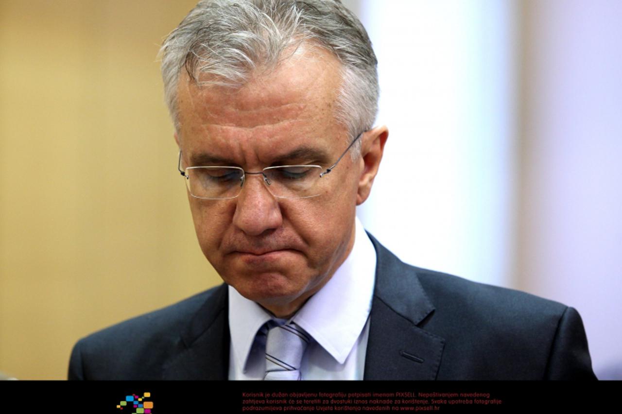 '30.05.2012., Zagreb - Hrvatski sabor raspravom o izmjenama zakona o zdravstvu nastavio 4. redovitu sjednicu. Rajko Ostojic.  Photo: Patrik Macek/PIXSELL'