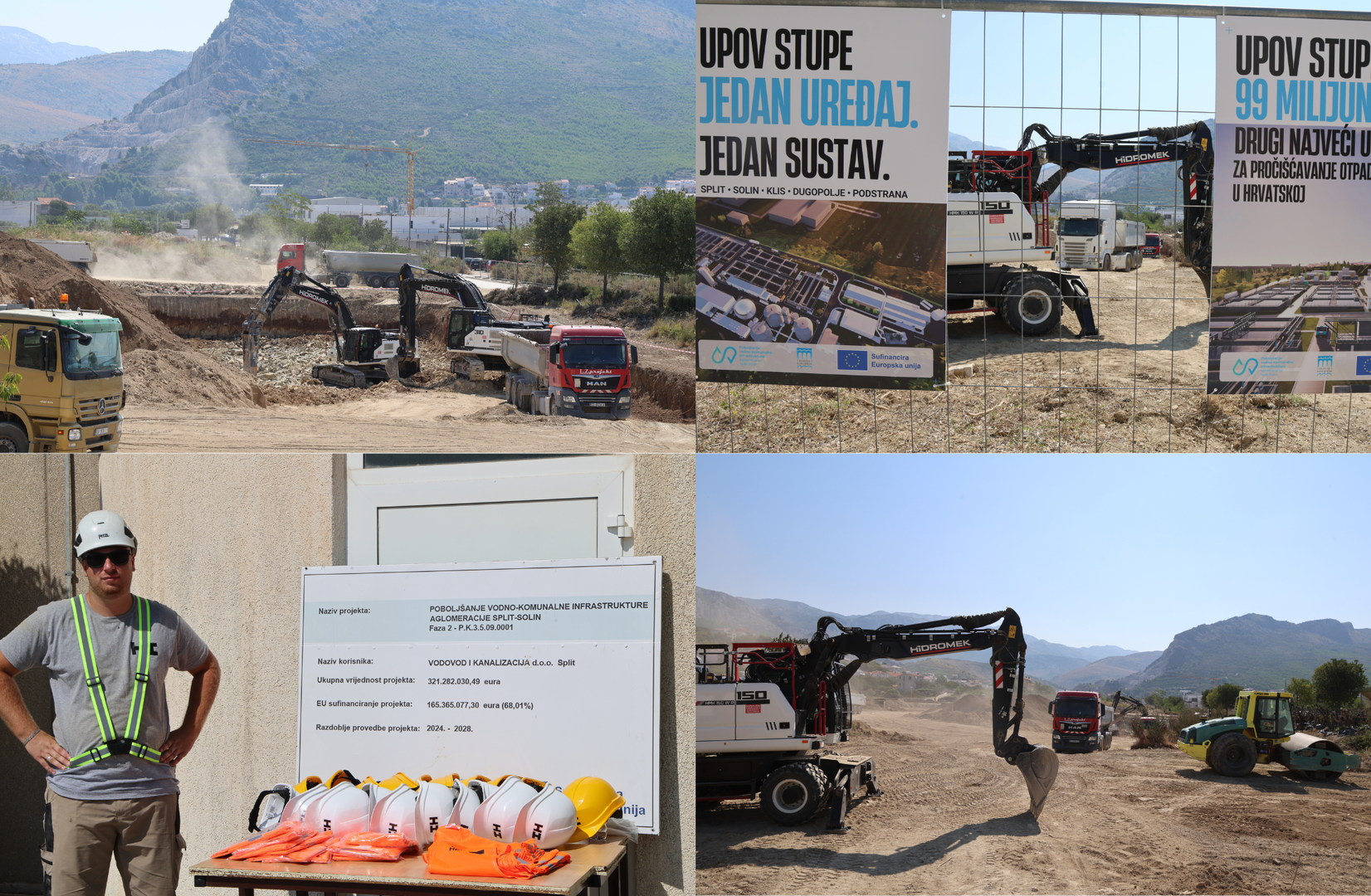U sklopu projekta Poboljšanje vodno-komunalne infrastrukture aglomeracije Split – Solin u utorak su počeli radovi na izgradnji Uređaja za pročišćavanje otpadnih voda (UPOV) Stupe. 