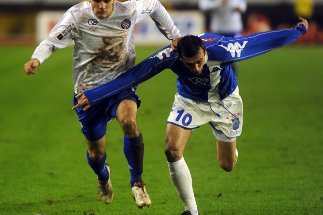 '27.11.2010., Poljud, Split - 1. HNL, 17. kolo, Hajduk Split - NK Osijek. Mirko Oremus Photo: Nino Strmotic/PIXSELL'