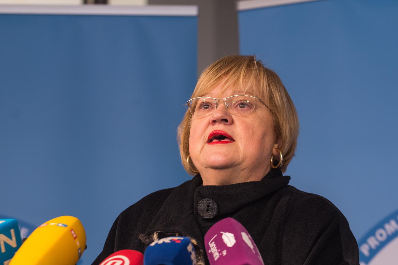 Zagreb: Anka Mrak-Taritaš na temu  "Izlazak na lokalne izbore u Gradu Zagrebu"