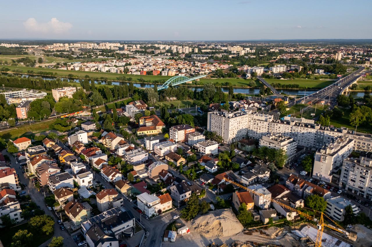 Zagreb: Knežija snimljena iz zraka