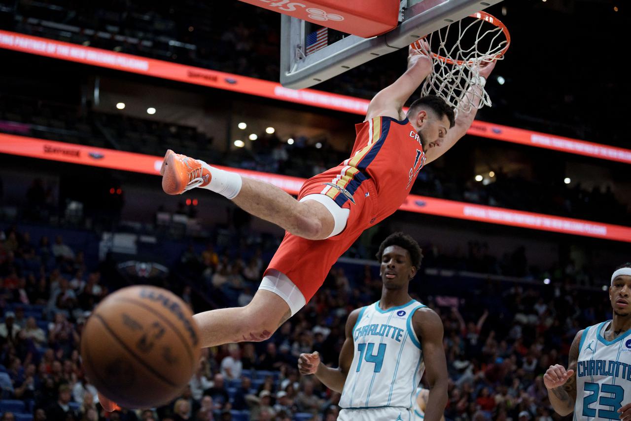 NBA: Charlotte Hornets at New Orleans Pelicans
