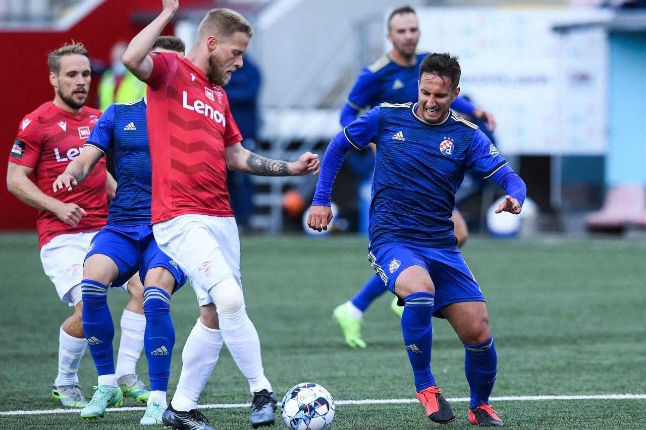 Uzvratna utakmica Valura i Dinama u 1. pretkolu Lige prvaku