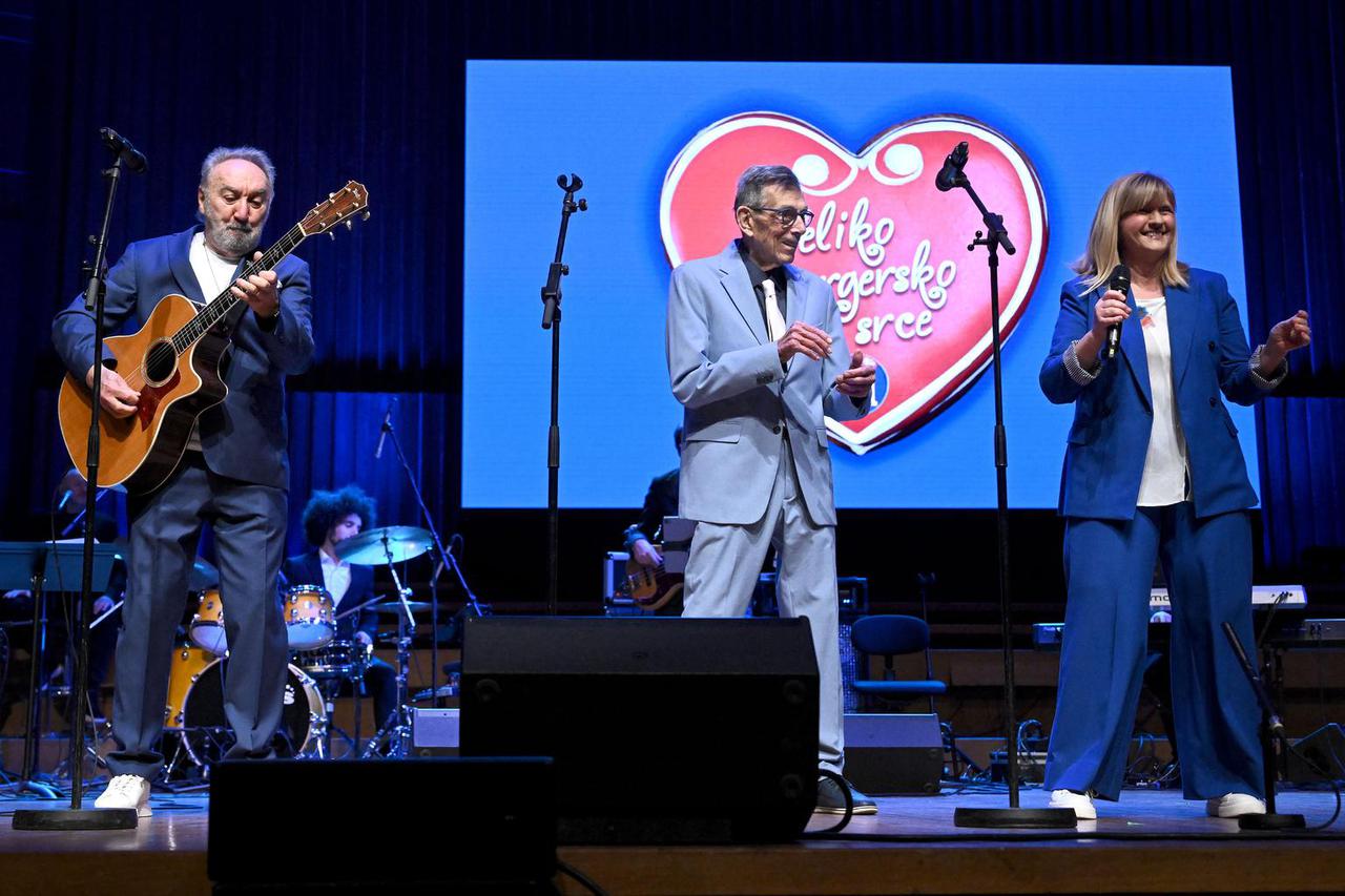 Zagreb: Koncert "Veliko purgersko srce" u KD Vatroslav Lisinski