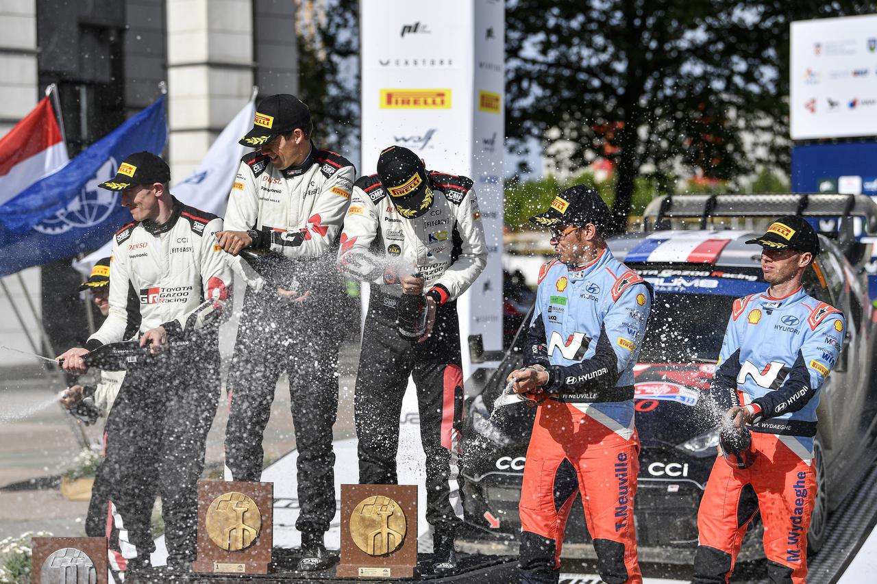 Proglašenje pobjednika - INA Zagreb WRC Croatia 2024. 