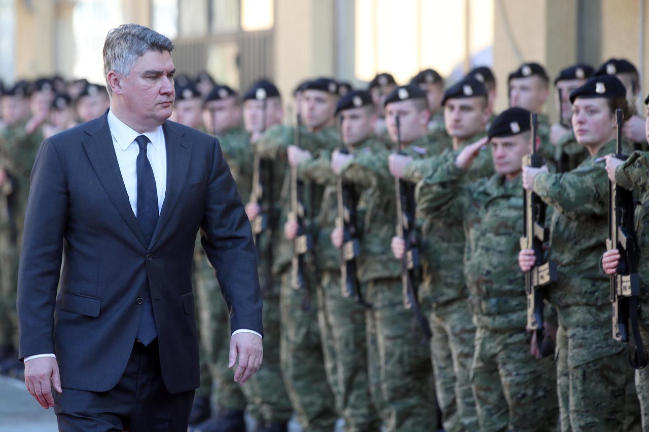 Zagreb: Predsjednik sudjelovao na obljetnici HVU-a "Dr. Franjo Tuđman"