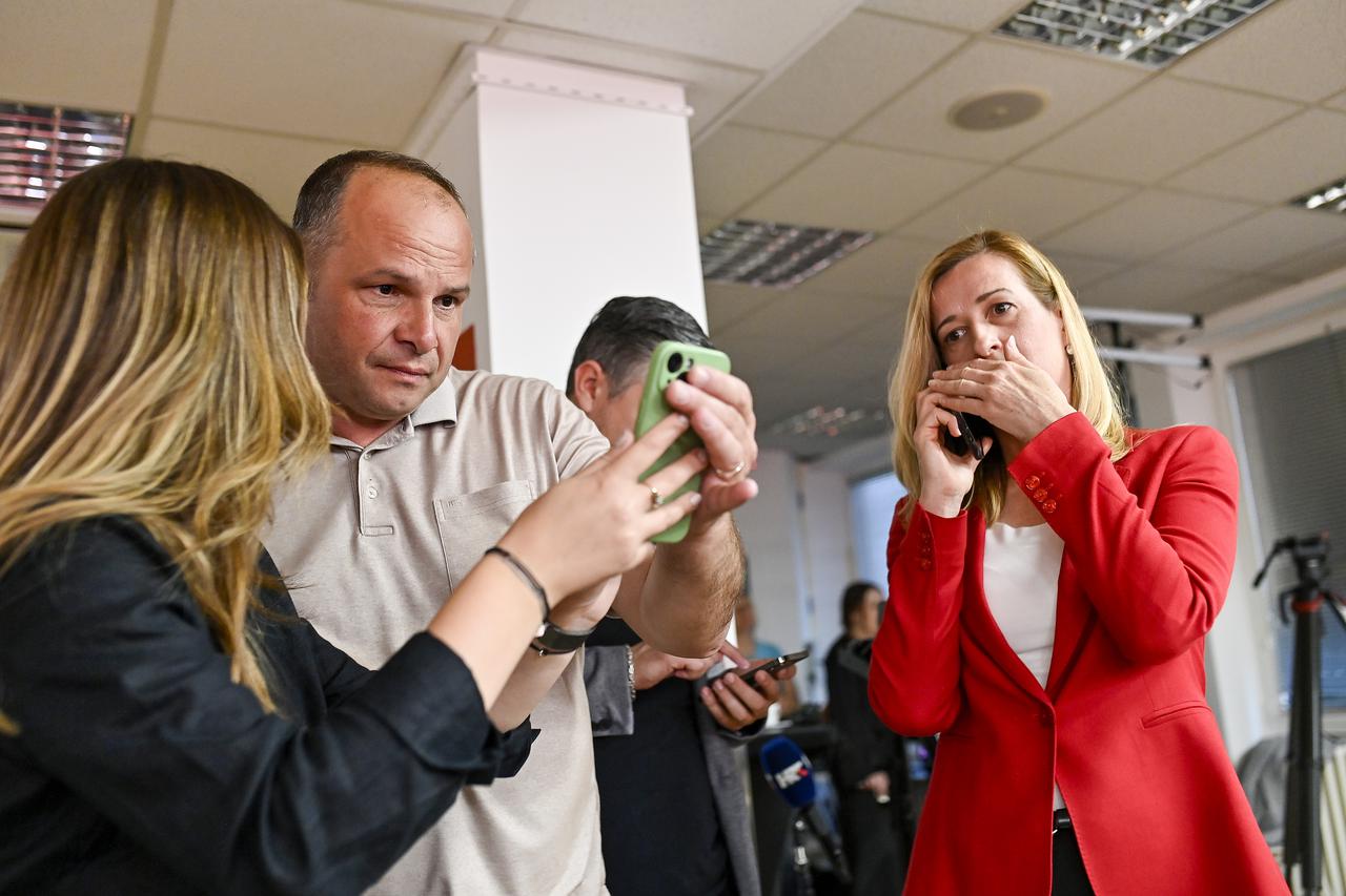 Zagreb: Iščekivanje rezultata u stožeru SDP-a